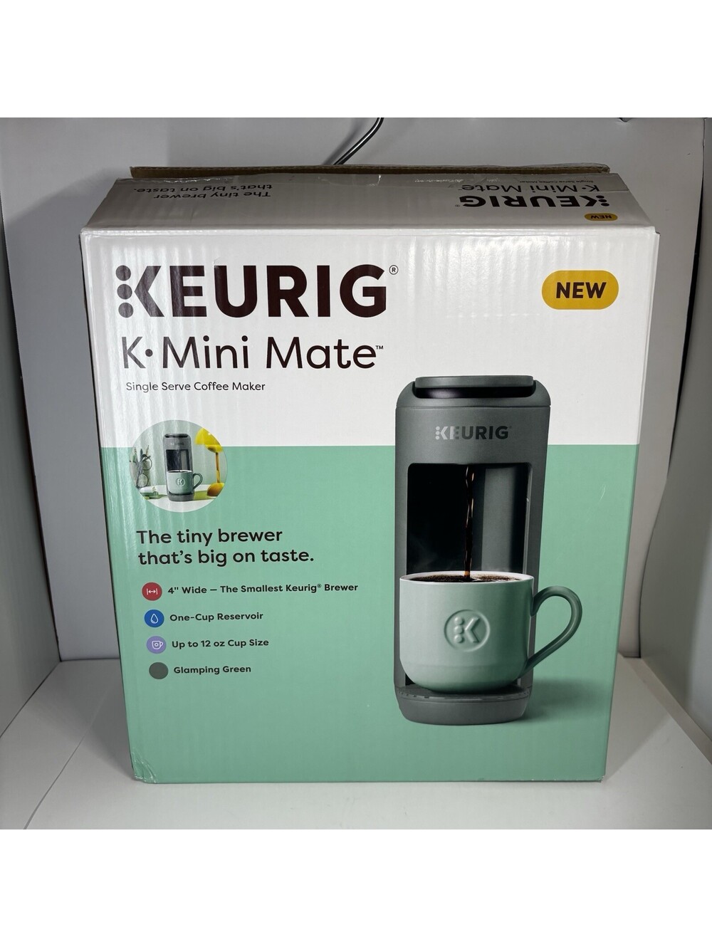 Keurig K-Mini Mate Single Serve Coffee Maker In Glamping Green